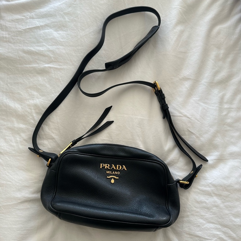 Prada Daino Leather Camera Bag